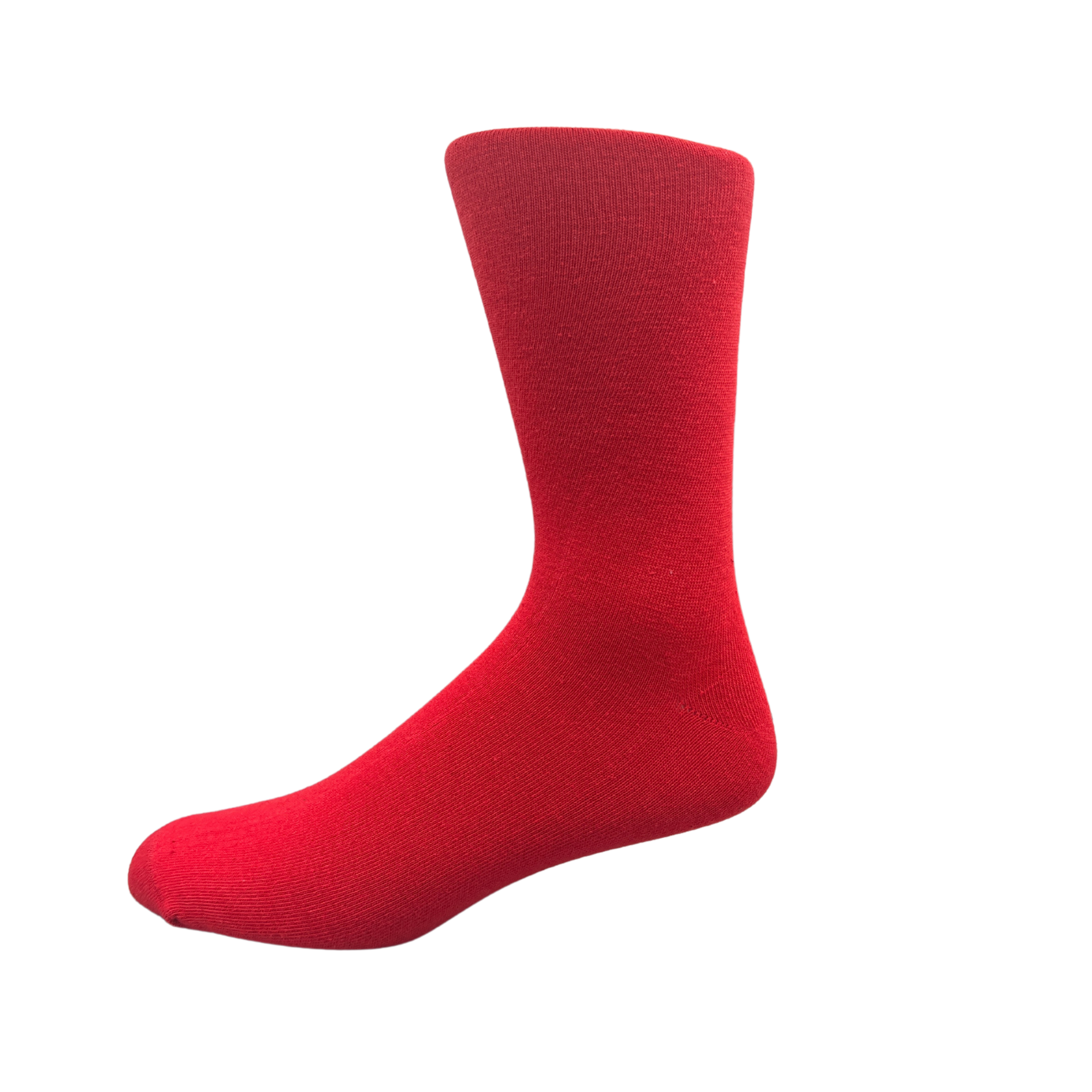 Cotton Dress Socks - Red