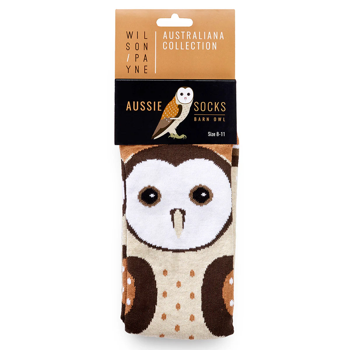 Barn Owl Crew Socks