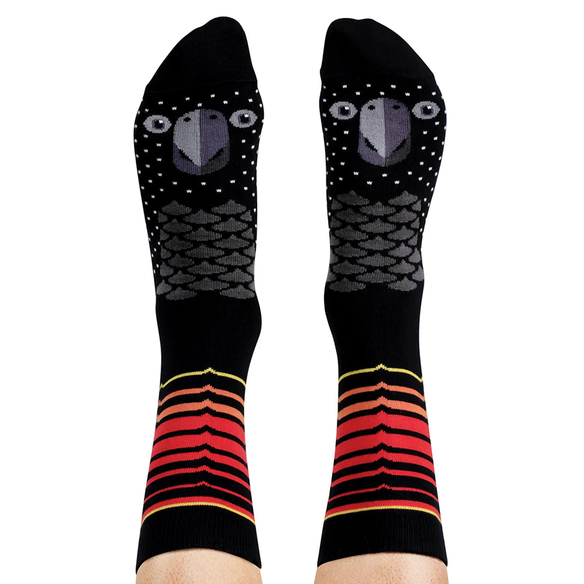 Black Cockatoo Crew Socks