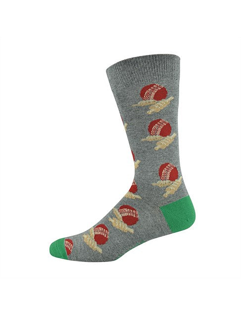 Cricket Men's Crew Socks - Boxed Gift Set 3 Pack