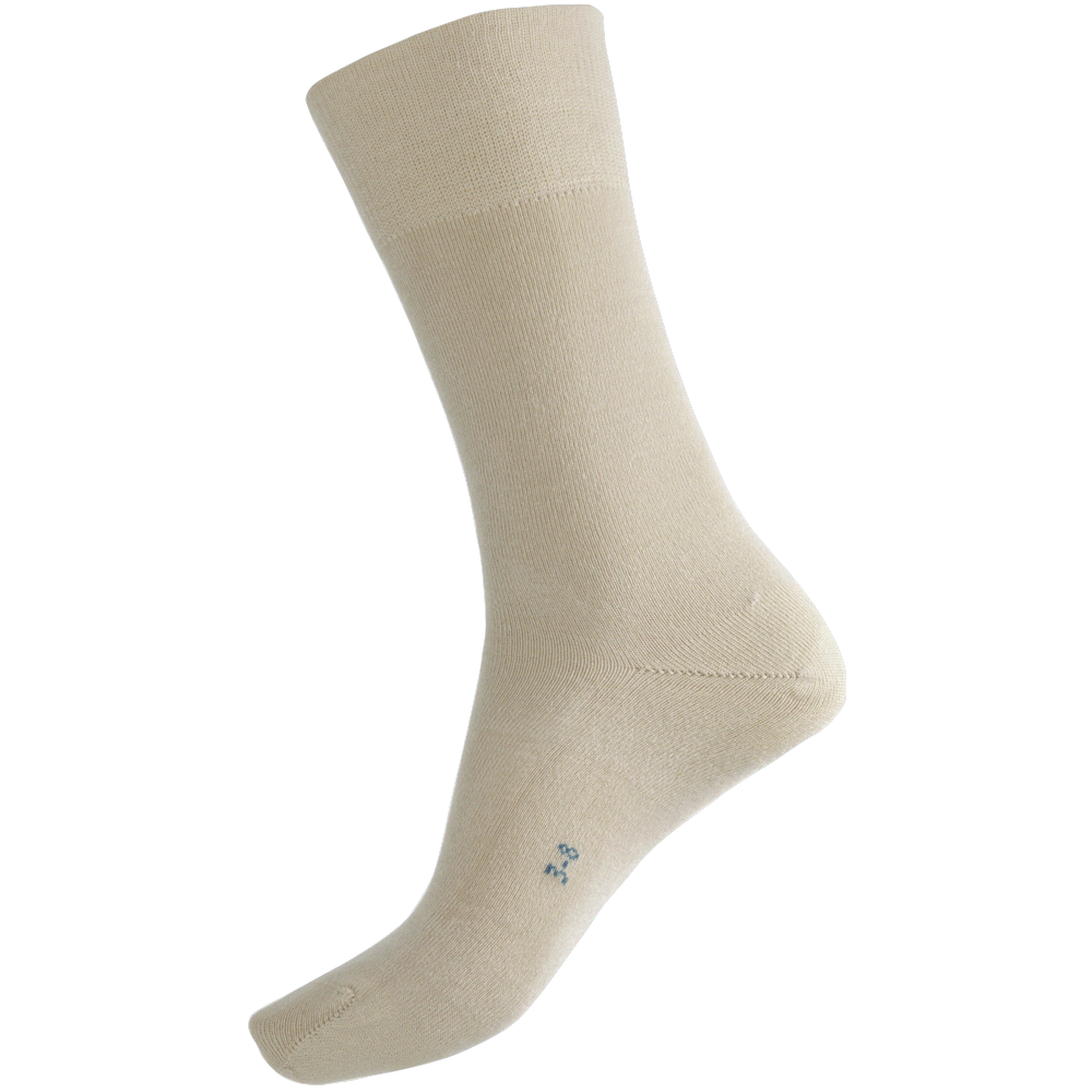 Merino Wool Crew Socks in Sandstone - Aussie Made