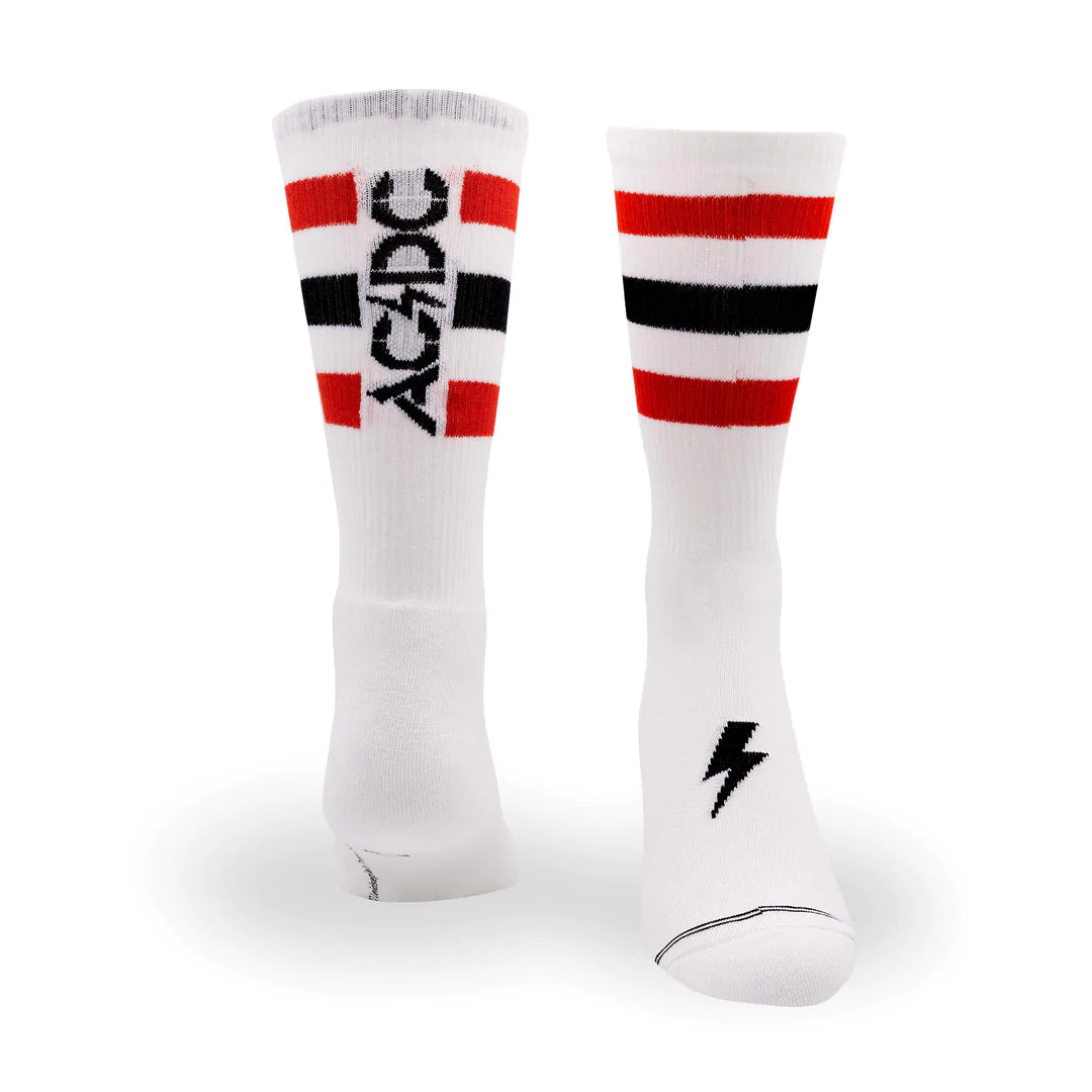 AC/DC High Voltage Crew in White - The Sockery