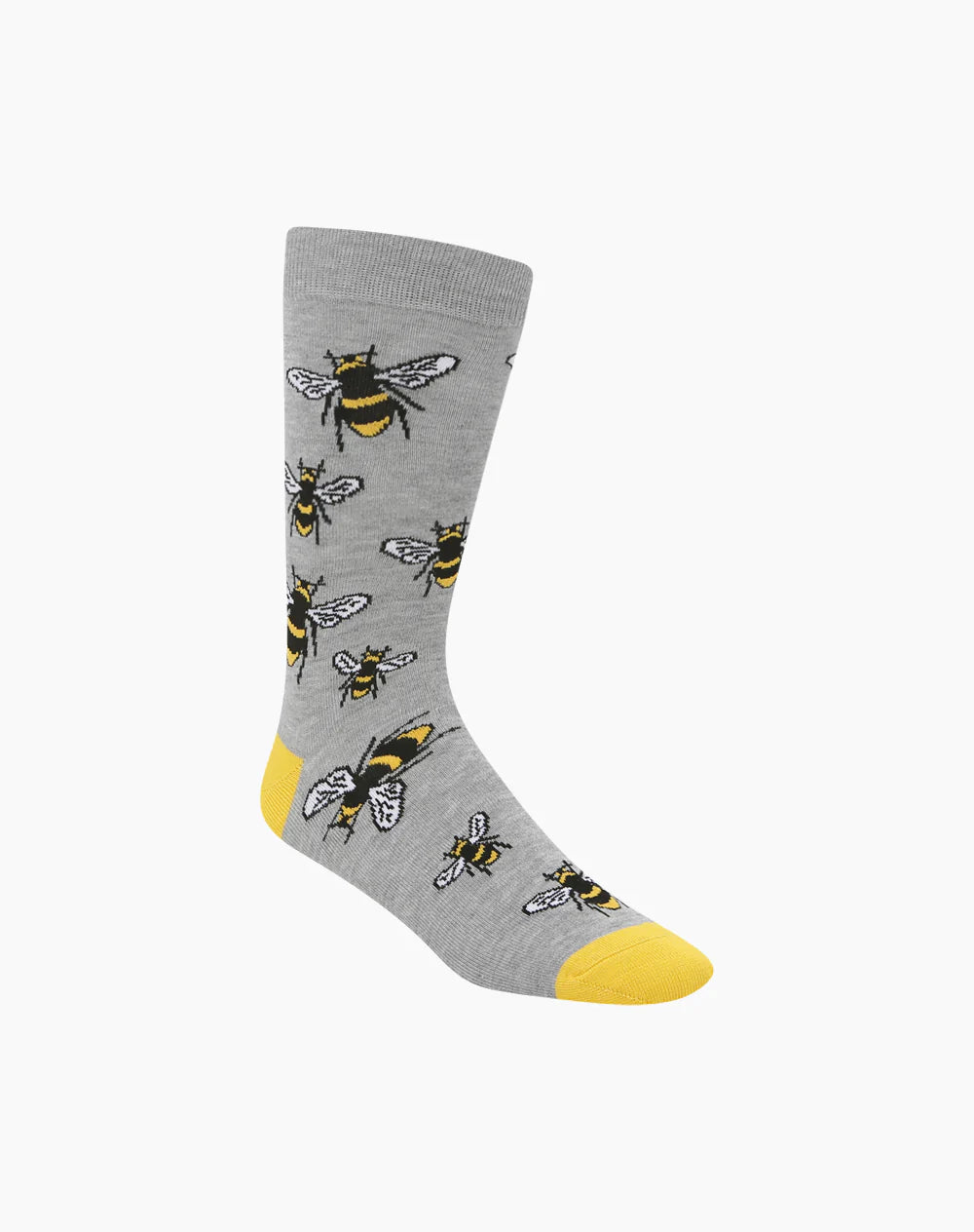 Bumble Bee Men's Bamboo Crew Socks - The Sockery