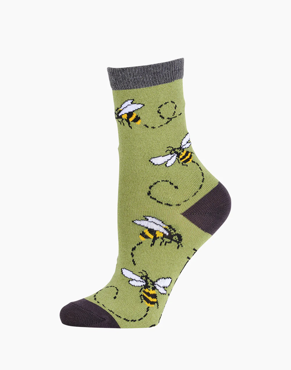 Buzzing Bee Kids Sock (Aged 6-8 Yrs) - The Sockery