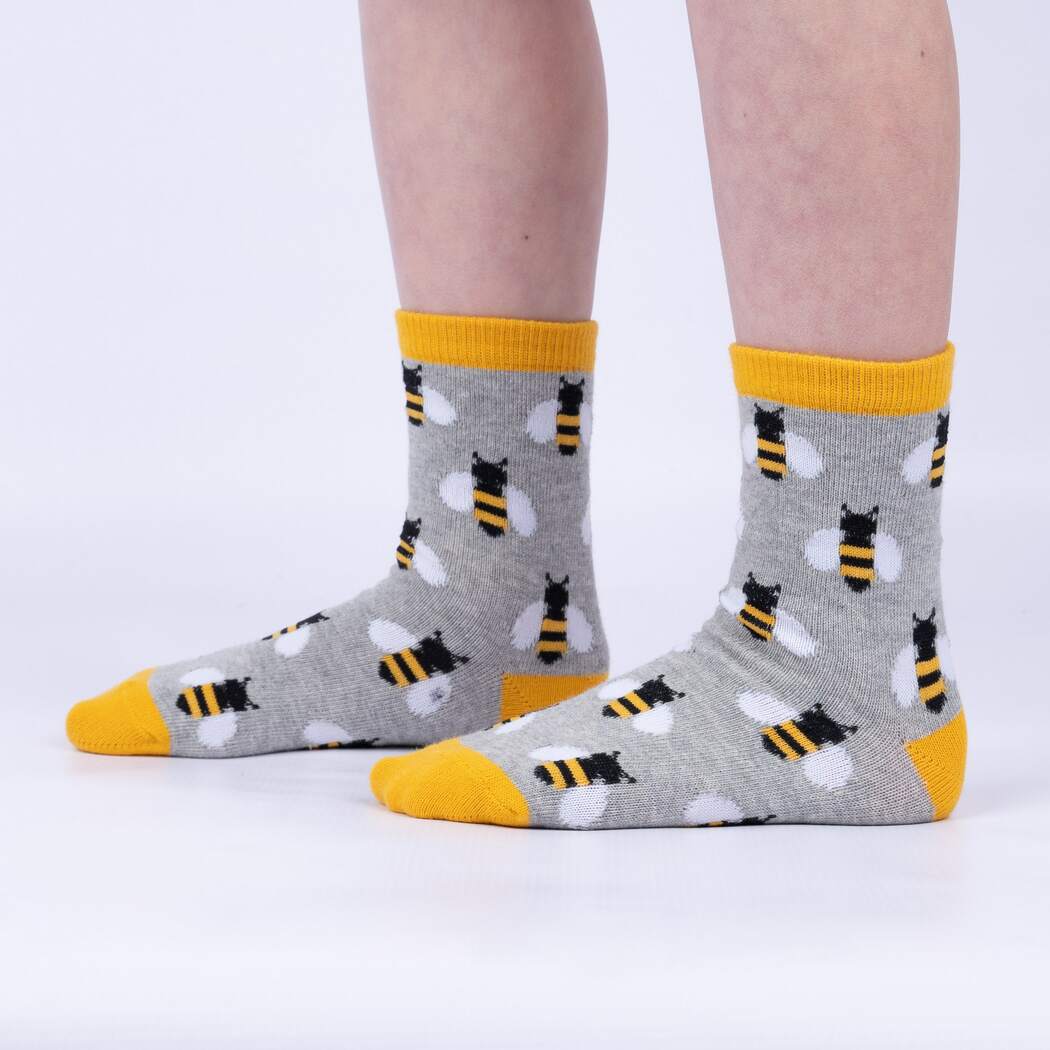 Bee's Knees Kids Crew Sock - 3 Pack - The Sockery