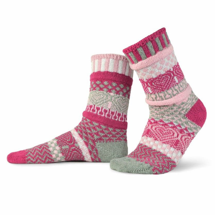 Cupid Recycled Cotton Crew Socks in Small