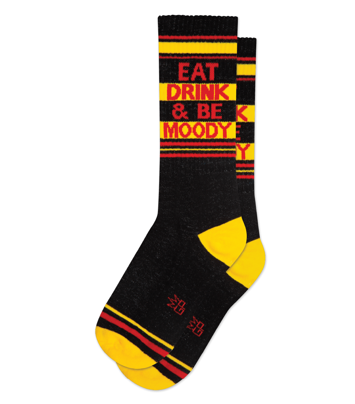 Eat Drink and Be Moody Unisex Crew Socks