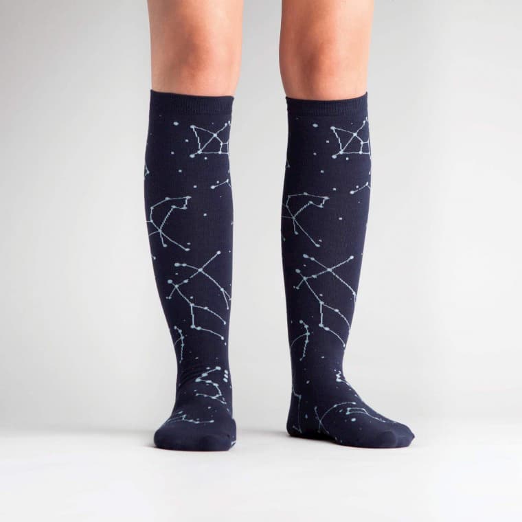 Constellation Womens Knee High Sock - The Sockery