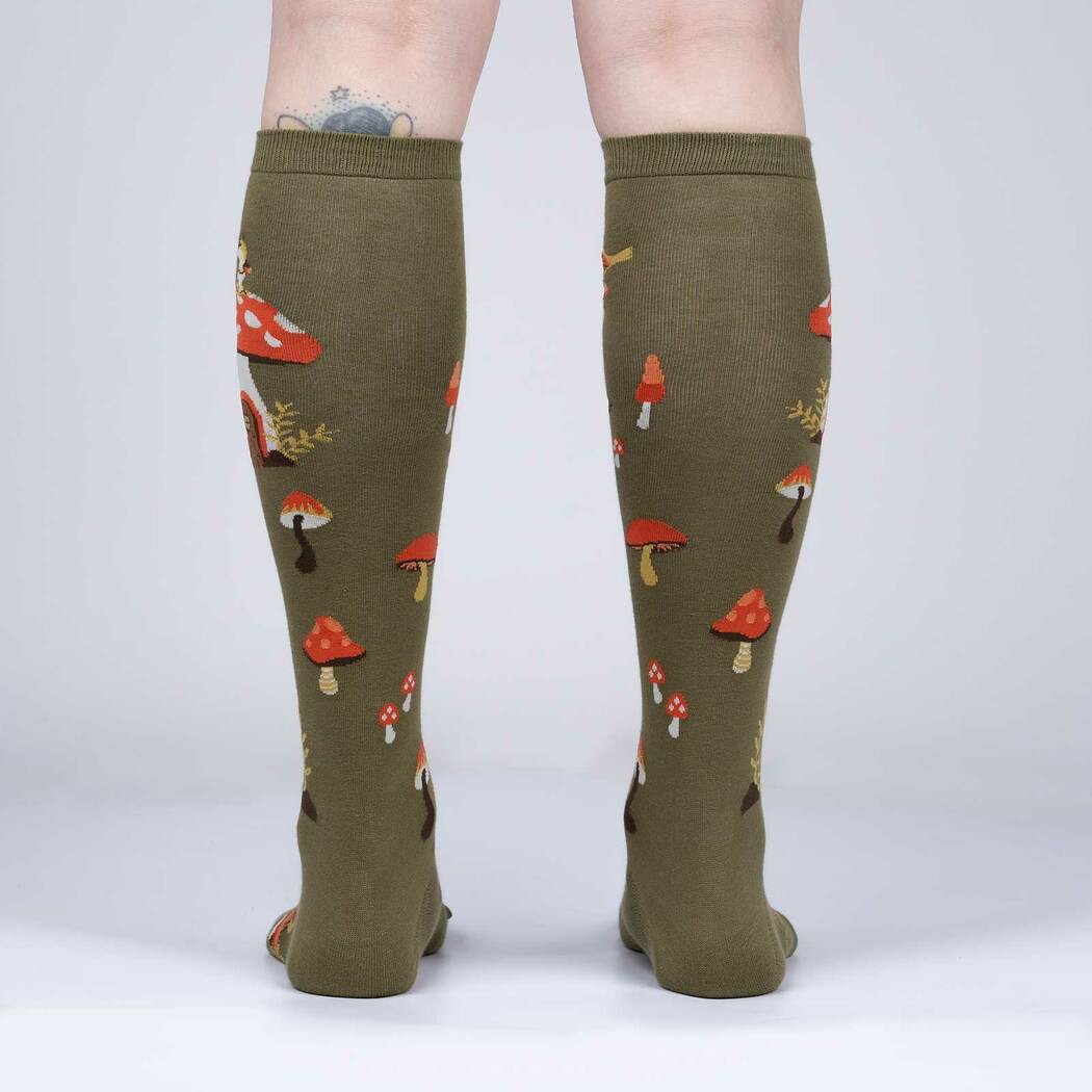 Shroom and Board Women's Knee High Socks - The Sockery