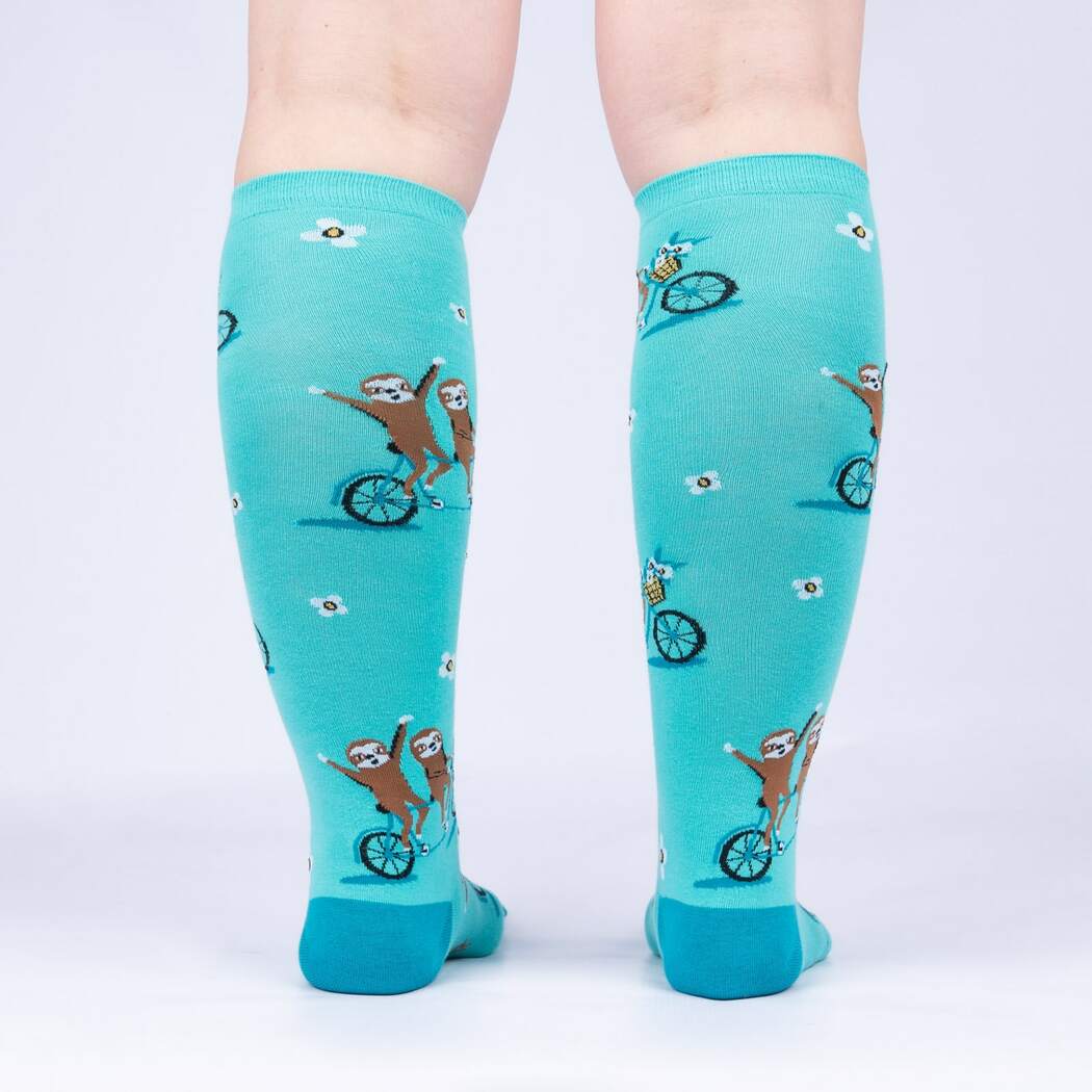 Wheely Great Friends Women's Knee High Socks - The Sockery