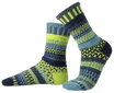 Lemongrass Recycled Cotton Crew Socks - The Sockery