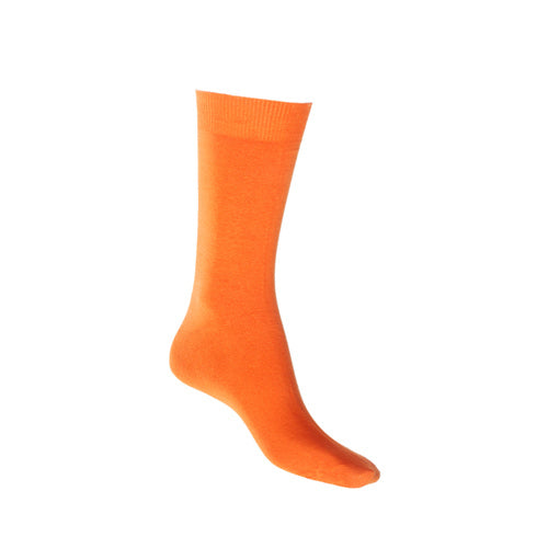 australian made orange crew sock - The Sockery