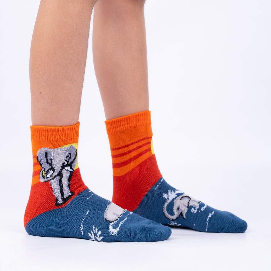 Make a Splash Kids Crew Sock - 3 Pack - The Sockery