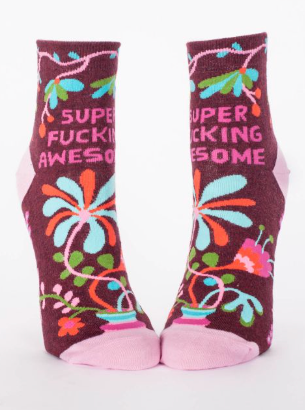 Super Fucking Awesome Women's Ankle Sock - The Sockery