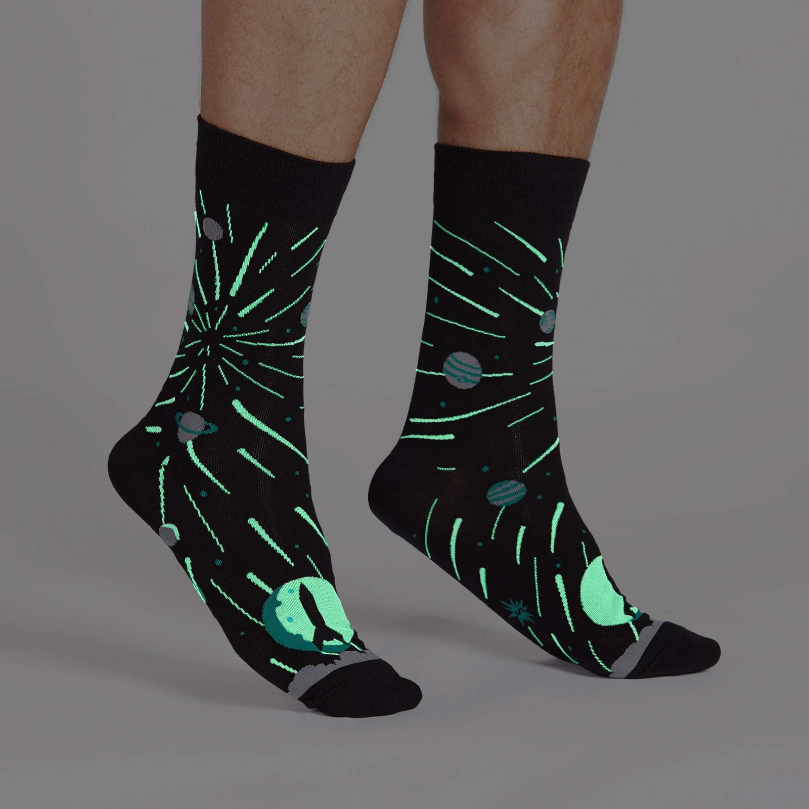 Glow in the dark socks