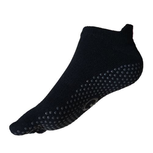 Non Slip Toe Socks in Black