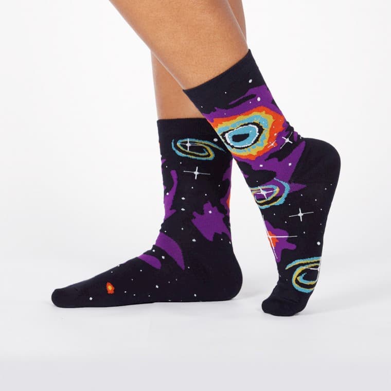 Helix Nebula Women's Crew Socks