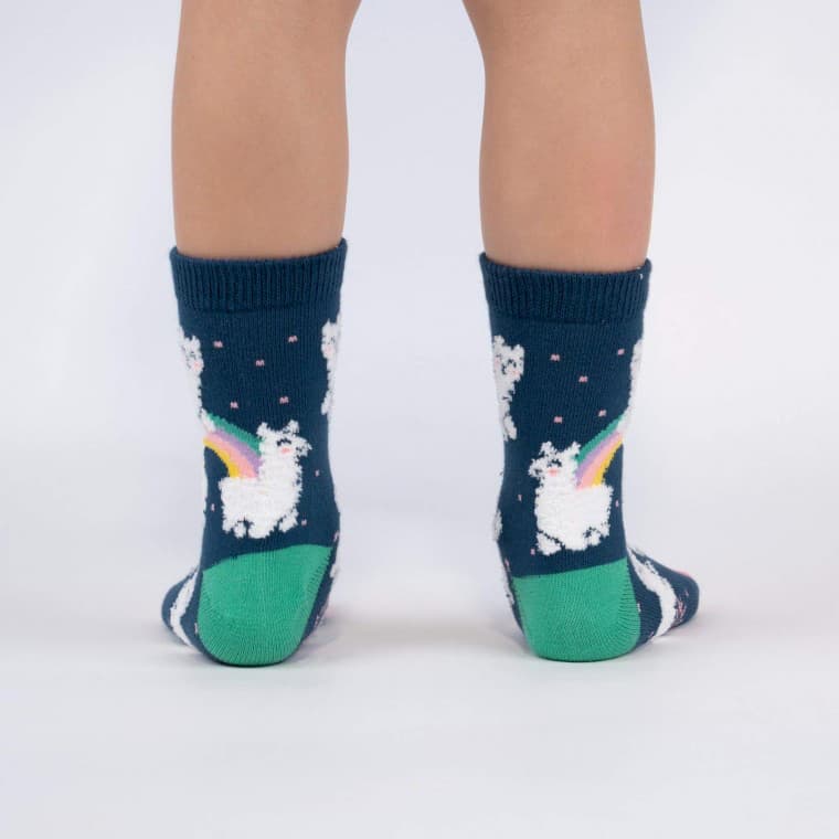 Llam-Where over the Rainbow Crew Sock (Aged 7-10)