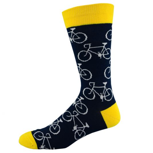Bicycle Men's Bamboo Crew Socks - The Sockery