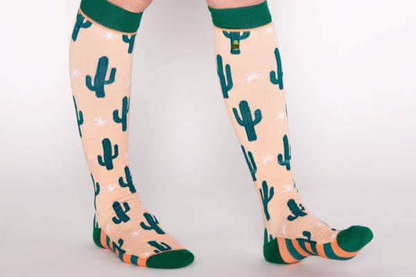 Cacti- Womens Knee High Compression - The Sockery