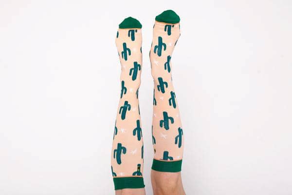 Cacti- Womens Knee High Compression - The Sockery