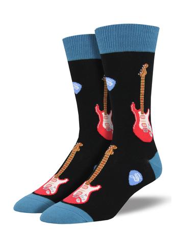 Electric Guitar Men's Crew Socks