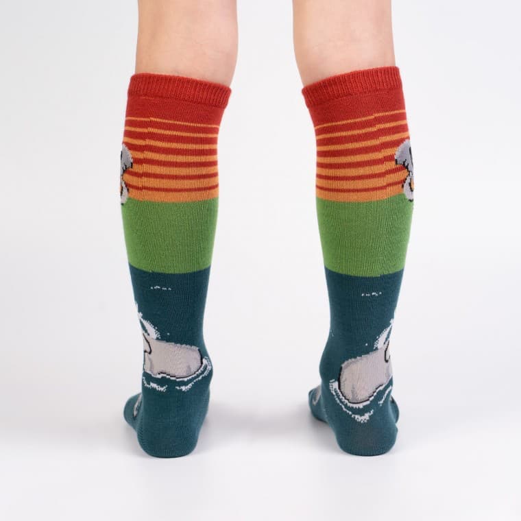 Kids Make a Splash Knee High Sock (Aged 7-10)