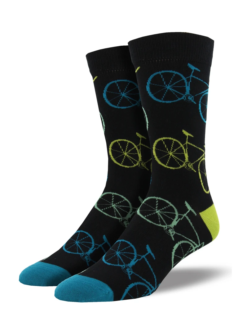 Fixie Men's Bamboo Crew Socks