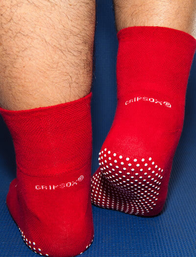 GripSox Stretch Top Non Slip Socks for Hospital/Home