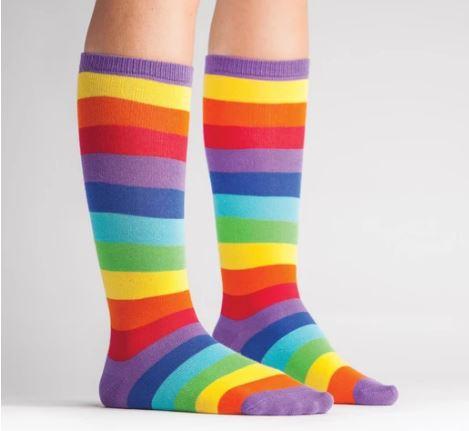 Super Juicy Rainbow Pride Kid's Knee High Socks