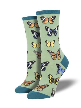 Majestic Butterfly Women's Crew Socks
