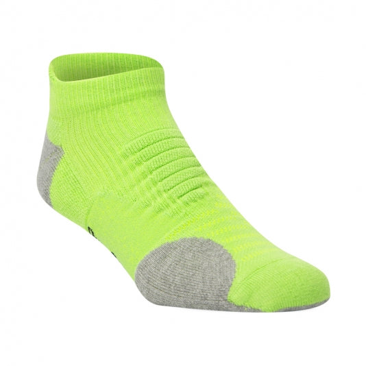 neon green cross trainer sock