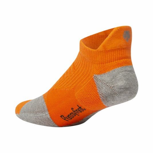 Cross Trainer Ankle Socks in Orange