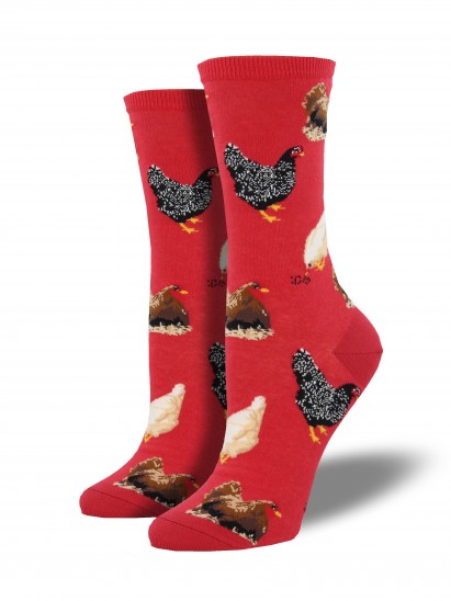 Hen House Women's Crew Socks - The Sockery