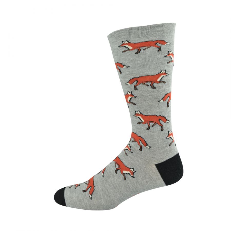 The Fox Men's Bamboo Socks - Non Tight Cuff