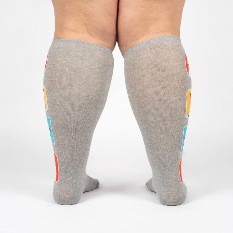 Teachers Pet Knee High Sock - Extra Stretchy for Wide Calves